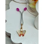 گیره روسری فانتزی پروانه - Image 3