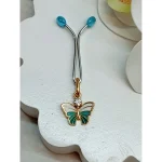 گیره روسری فانتزی پروانه - Image 7