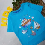 تیشرت پسرانه طرح اقیانوس - Image 2