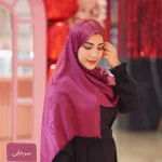 شال نخ ابریشم هرمس - Image 2