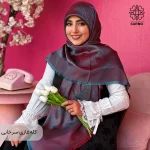 روسری ژاکارد رونا پوست ماری- 140 - Image 12