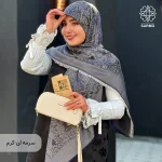 روسری ژاکارد رونا پوست ماری- 140 - Image 20