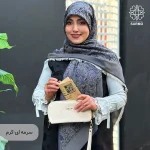 روسری ژاکارد رونا پوست ماری- 140 - Image 21