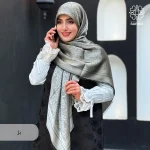 روسری ژاکارد رونا پوست ماری- 140 - Image 22