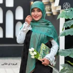 روسری ژاکارد رونا پوست ماری- 140 - Image 24