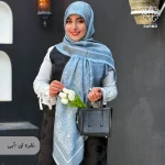 روسری ژاکارد رونا پوست ماری- 140 - Image 9