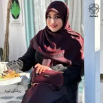 روسری ژاکارد رونا گل رز -140 - Image 4