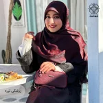 روسری ژاکارد رونا گل رز -140 - Image 6