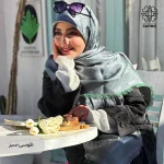روسری ژاکارد رونا گل رز -140 - Image 12