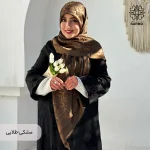 روسری ژاکارد رونا گل رز -140 - Image 22