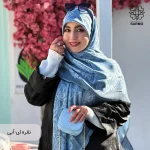 روسری ژاکارد رونا گل رز -140 - Image 27