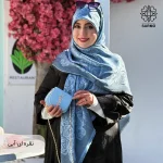 روسری ژاکارد رونا گل رز -140 - Image 26