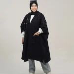 پانچو پناه ژاکارد - Image 2