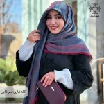 روسری ژاکارد رونا گل رز -140 - Image 17