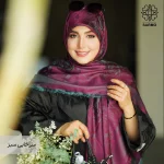روسری ژاکارد رونا گل رز -140 - Image 4