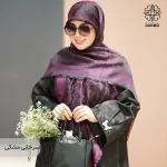 روسری ژاکارد رونا گل رز -140 - Image 9