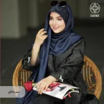 روسری ژاکارد رونا گل رز -140 - Image 11