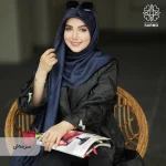 روسری ژاکارد رونا گل رز -140 - Image 10