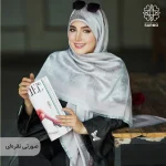 روسری ژاکارد رونا گل رز -140 - Image 16