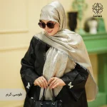 روسری ژاکارد رونا گل رز -140 - Image 19
