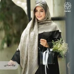 روسری ژاکارد رونا گل رز -140 - Image 28