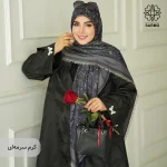 روسری ژاکارد رونا گل رز -140 - Image 25