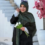 روسری ژاکارد رونا گل رز -140 - Image 28