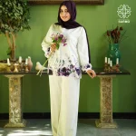 شومیز بهاران (گل بنفش) - Image 2