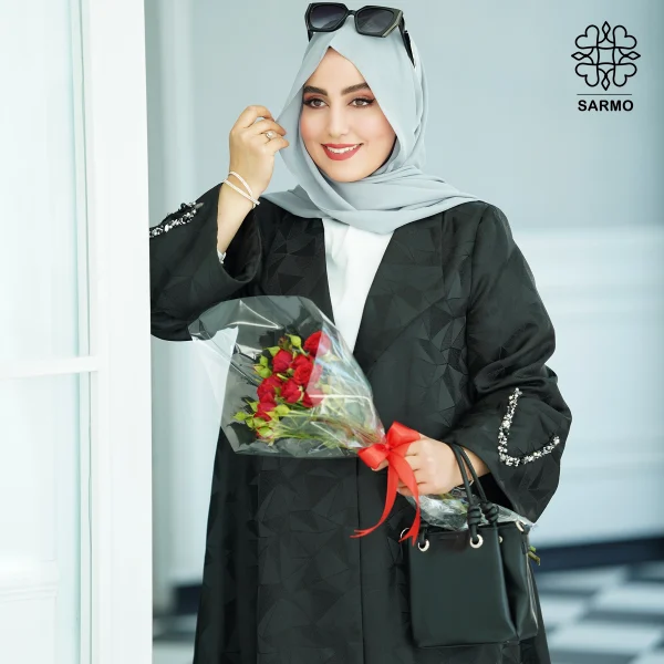 عبا ژاکارد مثلثی جواهر - Image 2