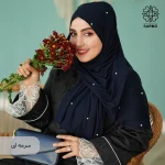 شال کویتی کشی مرواریدی - Image 5