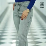 شلوار جین زنانه مدل راسته -T1 - Image 2