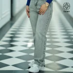 شلوار جین زنانه مدل راسته -T1 - Image 5