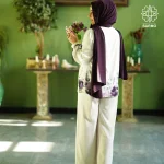 شومیز بهاران (گل بنفش) - Image 3