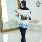 شومیز بهاران (گل آبی) - Image 2