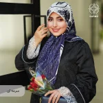 روسری ابریشم توییل شقایق - Image 17