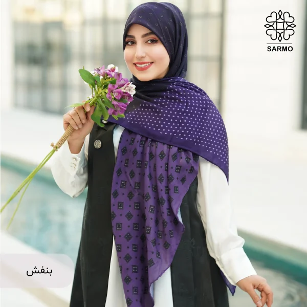 روسری نخ پنبه رعنا - اقتصادی - تصویر 14