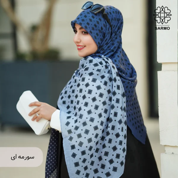 روسری نخ پنبه رعنا - اقتصادی - تصویر 5