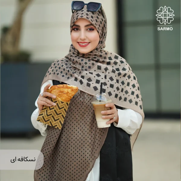 روسری نخ پنبه رعنا - اقتصادی - تصویر 8