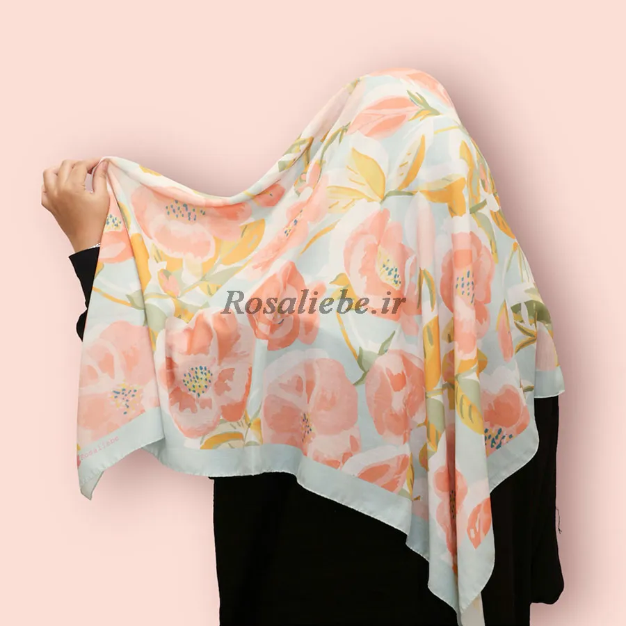 روسری-نخی-تبسم-1038 روسری نخی تبسم - تصویر 1