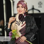 روسری ابریشم توییل نوبهار - Image 3