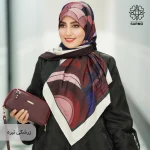 روسری ابریشم توییل نوبهار - Image 10