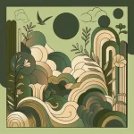 روسری ابریشم توییل نوبهار - Image 15