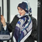روسری ابریشم توییل نوبهار - Image 5