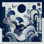 روسری ابریشم توییل نوبهار - Image 18