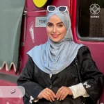 شال کویتی کشی با مروارید سفید - Image 22