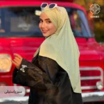 شال کویتی کشی با مروارید سفید - Image 27