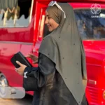 شال کویتی کشی با مروارید مشکی - Image 15