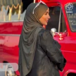 شال کویتی کشی با مروارید مشکی - Image 17