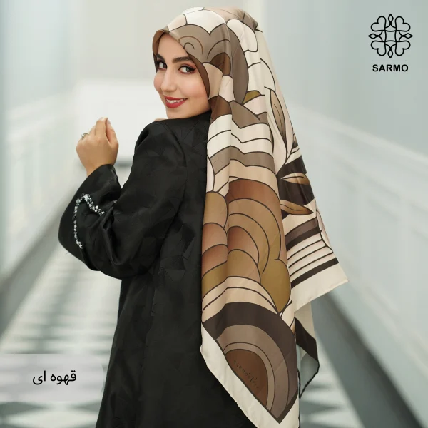 روسری ابریشم توییل نوبهار - تصویر 20