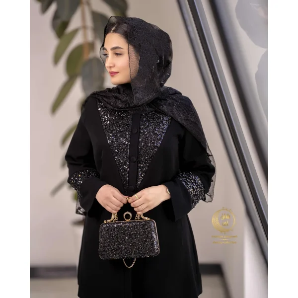 مانتو و شلوار مرویجت جواهر مجلسی - Image 2